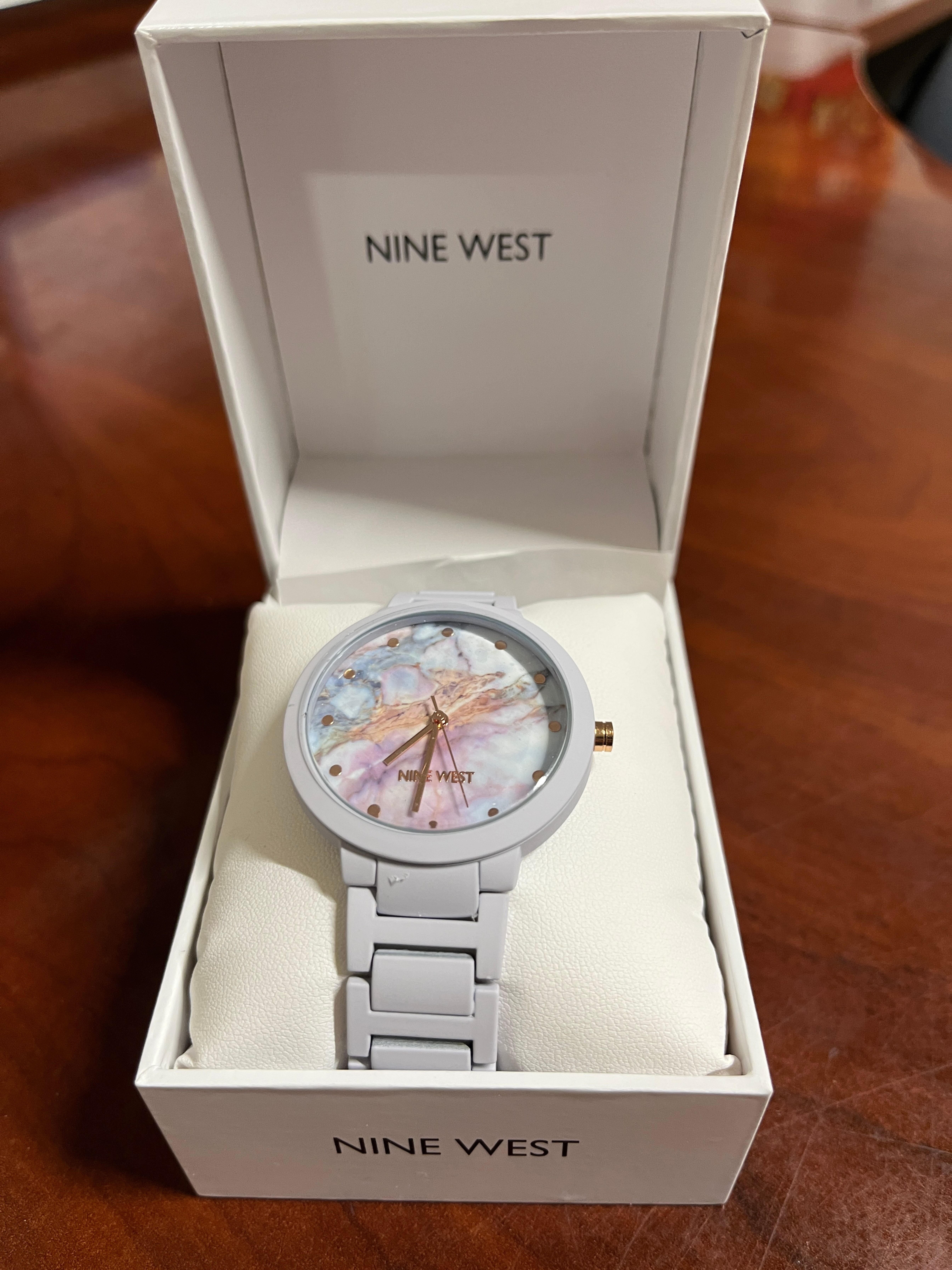 NINE WEST Women's Rubberized Watch