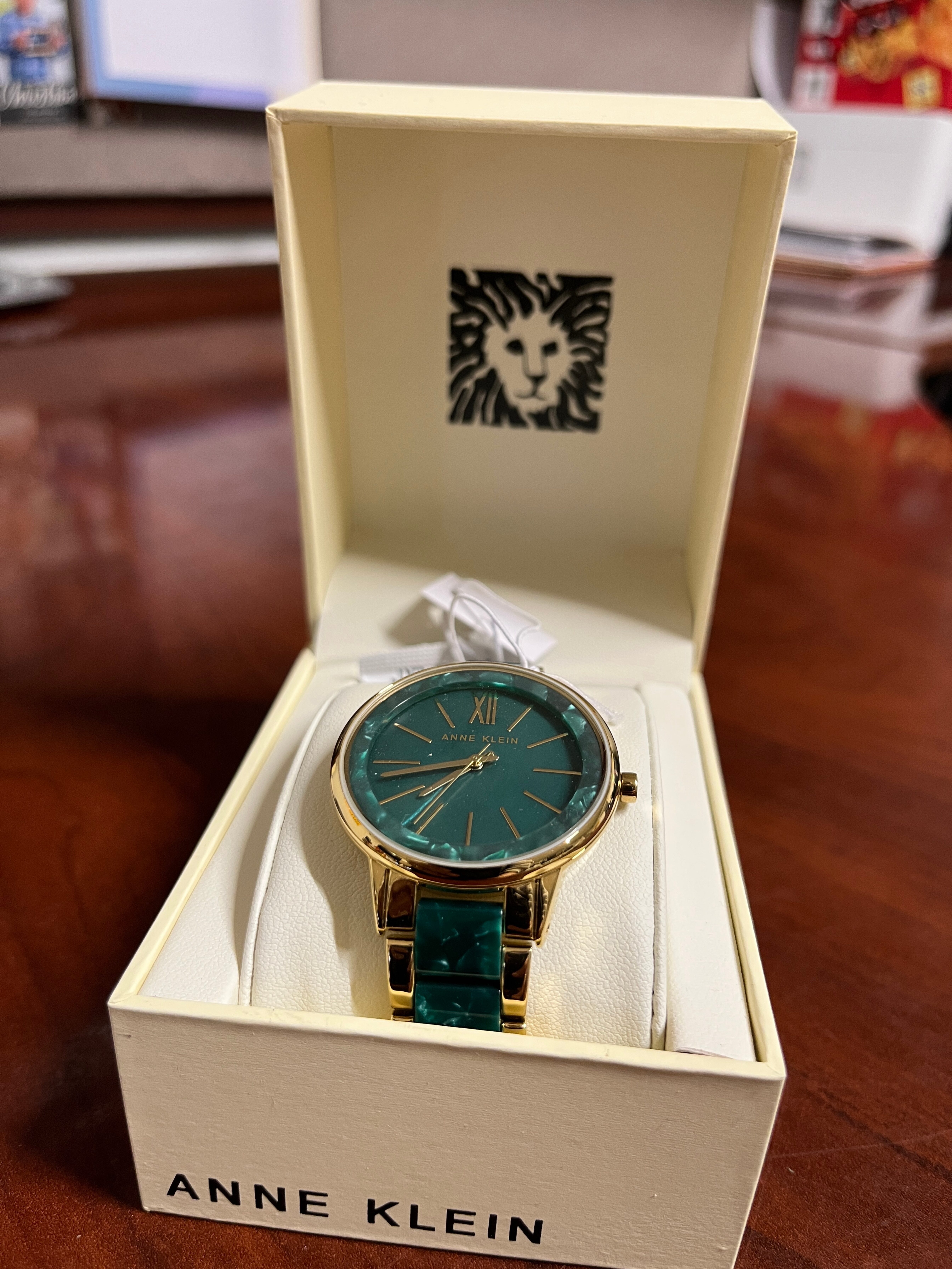 ANNE KLEIN Women's Resin Bracelet Watch