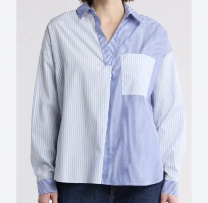 FRENCH CONNECTION STRIPE SHIRT